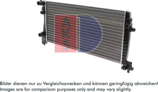 Radiator motorkjøling AKS DASIS 480091N