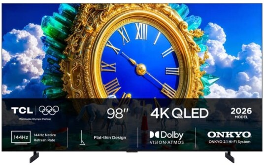 TCL 98" A400 4K LCD TV 2026 TCL 98" A400 4K LCD TV 2026