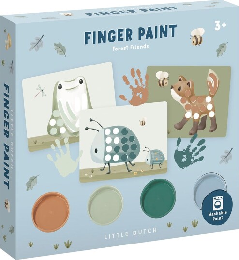 Little Dutch Fingerpaint set Forest Friends 126114