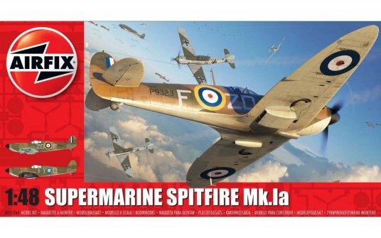 Airfix 1/48 Supermarine Spitfire Mk.1a Plastmodellbyggesett