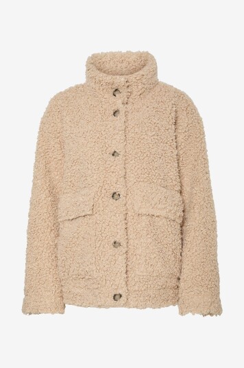 Yas Jakke Yaspelico LS Jacket Beige
