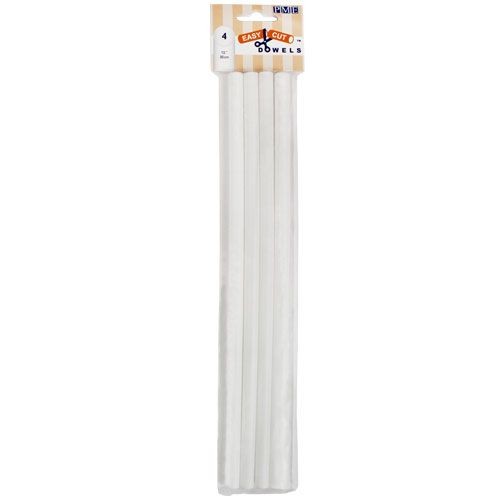Pme Easy Cut Dowel Rods 30cm Pk/4 Pme Easy Cut Dowel Rods 30cm Pk/4