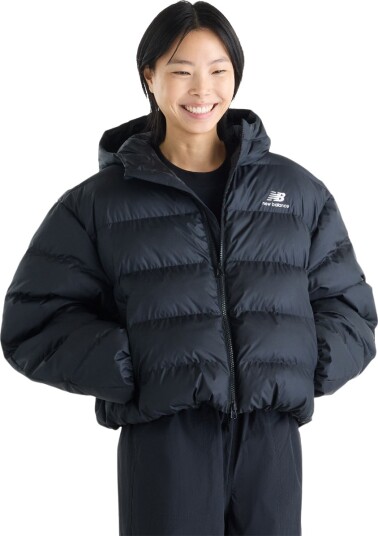 New Balance Boston Puffer Jacket Black S New Balance Boston Puffer Jacket Black S
