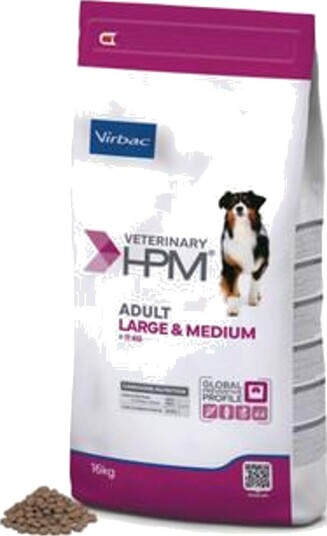 Virbac tørrfôr Adult Hpm Medium Large 12 Kg
