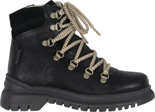 ANGULUS Boots - Flat - With Lace And Zip - Black - 34 ANGULUS Boots - Flat - With Lace And Zip - Black - 34