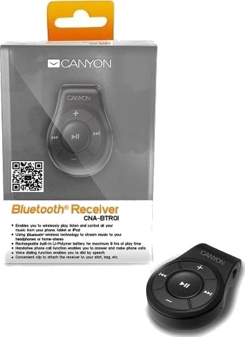 Bluetooth-Adapter Canyon Cna-Btr01b Svart