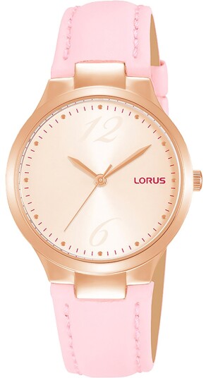 Lorus Dameklokke RG210UX9 Lady Rosegullfarget/Lær Ø30 mm Lorus Dameklokke RG210UX9 Lady Rosegullfarget/Lær Ø30 mm