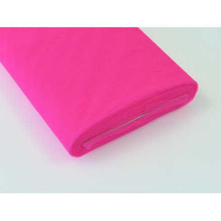 Diverse Tyllstoff 35 Neonrosa 145cm 50cm