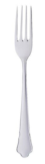 Gense Chippendale lunsjgaffel 17,8 cm EPNS