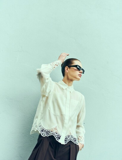 Copenhagen Muse Cmmolly Shirt Cream XXS Copenhagen Muse Cmmolly Shirt Cream XXS