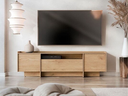 Bellia Tv-Skap 197x38 cm - Beige Bellia Tv-Skap 197x38 cm - Beige