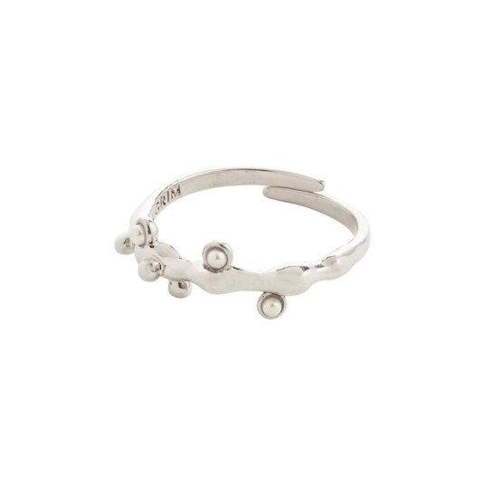Pilgrim LULU magisk stack ring sølvbelagt