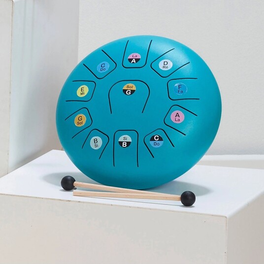 Vilac Musical Instrument Tongue Drum 11 Notes Blue One Size Vilac Musical Instrument Tongue Drum 11 Notes Blue One Size