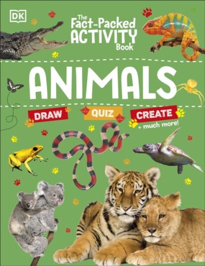 The Fact-Packed Activity Book: Animals Av Dk