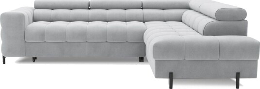 Hjørnesofa Eltap Ferucce 276x200x93 cm Paros 05 Grå Høyre