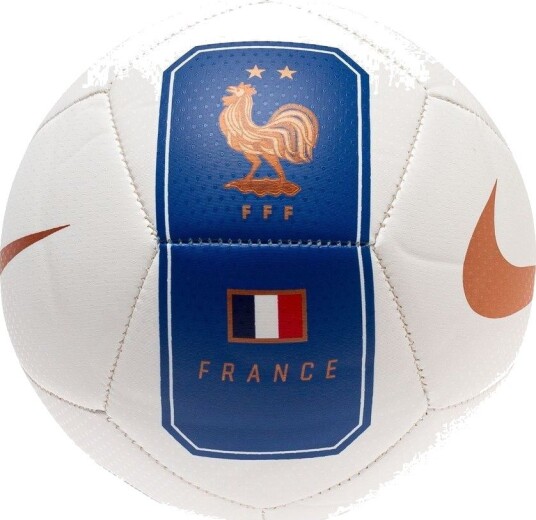 Nike Fotball Frankrike Skills Hvit/Metallic Copper Mini Str. 1
