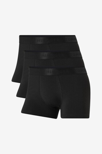 Tommy Hilfiger Boksershorts Everyday Luxe Trunk 3 pakning Svart