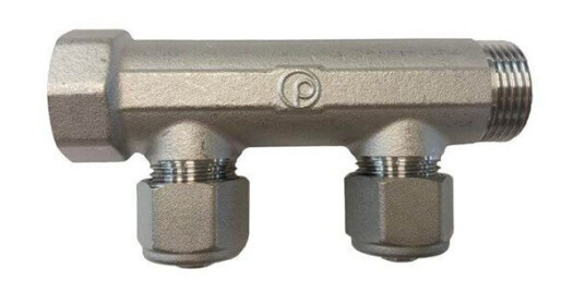 Pettinaroli Vannfordeler TEA 2 Uttak 16/12 mm CC50 Messing