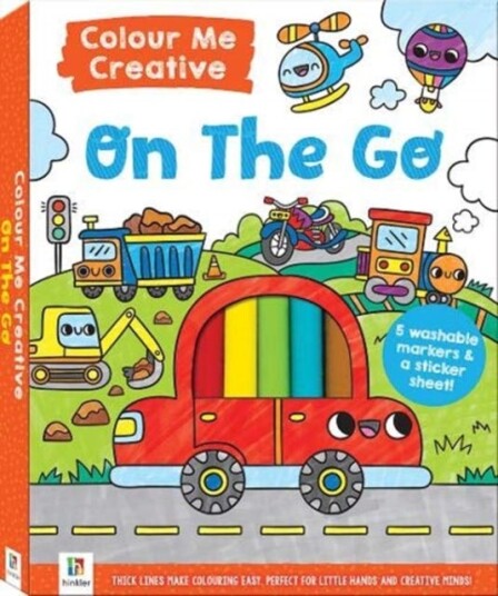 Colour Me Creative: On The Go Av Hinkler Pty Ltd Colour Me Creative: On The Go Av Hinkler Pty Ltd