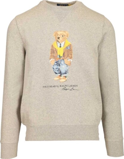 Ralph Lauren Polo Polo Bear Fleece Sweatshirt Grey L