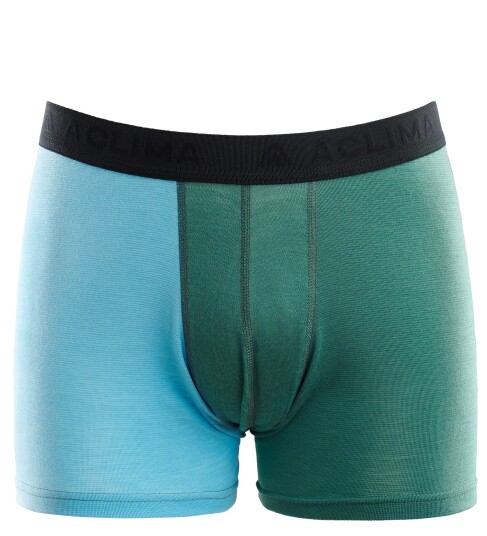Aclima WarmWool Boxer Shorts M's North Atlantic/Reef Waters XXL