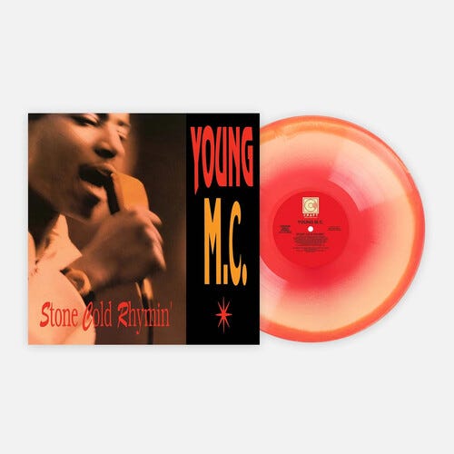 Young Mc Stone Cold Rhymin LP/Vinyl