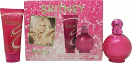 Britney Spears Fantasy Gavesett 100ml EdP + 100ml Body Souffle
