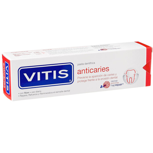 Vitis Hydroxyapatit Tannkrem Anticaries Nano Repair Xylitol 100ml