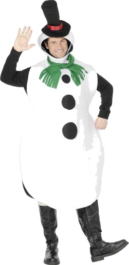 Smiffys Snømannen Kalle Kostyme Unisex