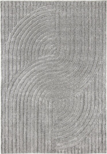 Ryetepper   Wendy grå Størrelse: 160 x 230 cm