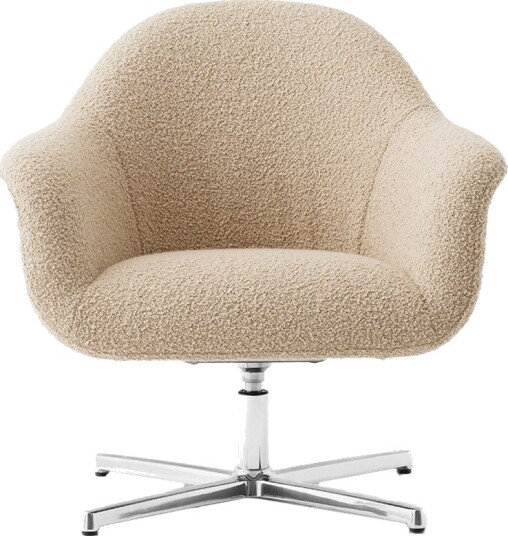 Harbour Loungestol Med Dreiefot Baena 15 / Aluminium