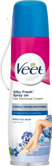 Veet Silky Fresh Spray On Hair Removal Cream 150ml Veet Silky Fresh Spray On Hair Removal Cream 150ml