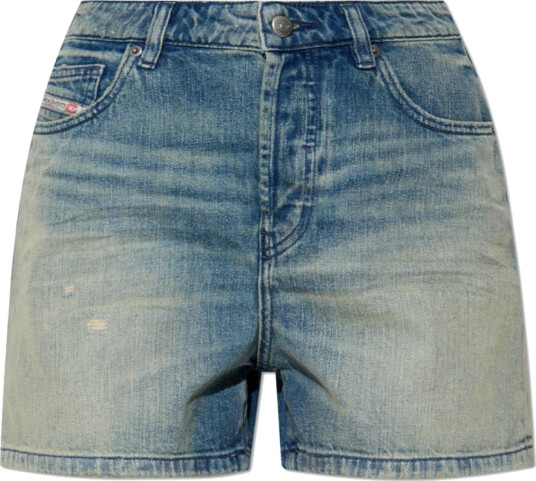 Diesel Dame Shorts Blå W25, Diesel Dame Shorts Blå W25,