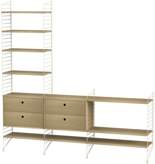 String stue eik & beige Kombinasjon J