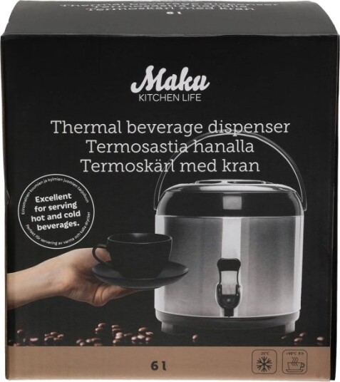 Maku Dispenser Termisk Drikkevaredispenser 6L