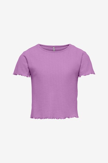 Kids Only Topp konNella S/S O Neck Top Rosa
