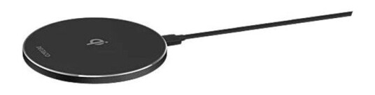 Deltaco 15 W Trådløs Ladestasjon med USB-C og Qi Sertifisering - Svart