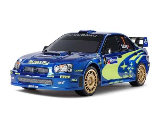 Tamiya 47372 Subaru Impreza Petter Solberg Mexico 2004 uten esc
