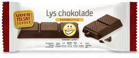 Easis Lys Sjokoladebar med Karamellfyll   28 g