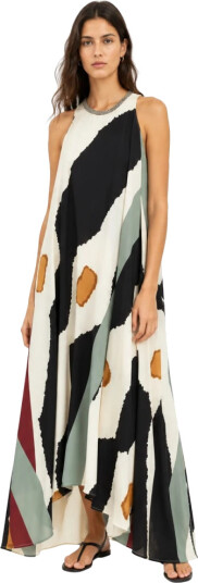 Dixie Dame Kjoler Flerfarget L,