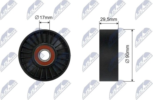 Strammehjul, kilerem NTY RNK-CH-009A