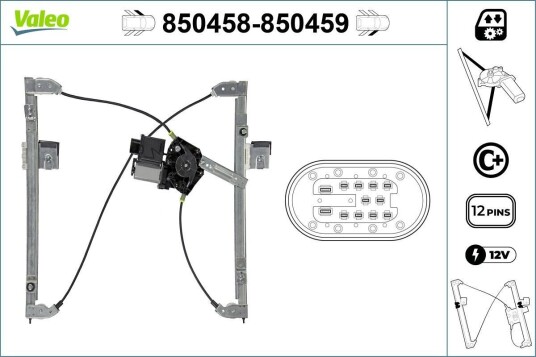 Vindusheis VALEO 850459