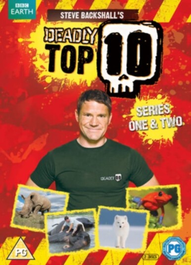 Steve Backshall's Deadly Top 10: Series 1 And 2 DVD