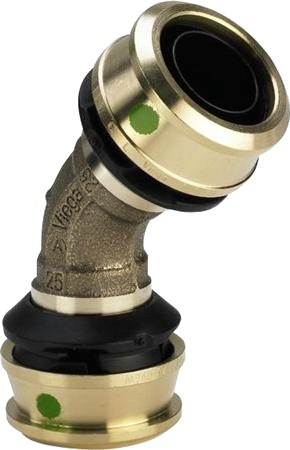 Viega Bøjning 45* Med Sc Contur 63Mm