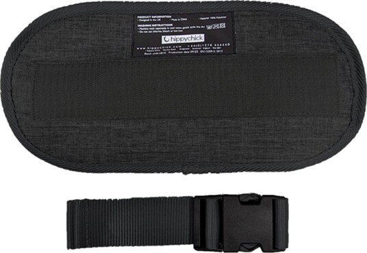 Hippychick Hipseat Extension Belt Denim Black Hippychick Hipseat Extension Belt Denim Black