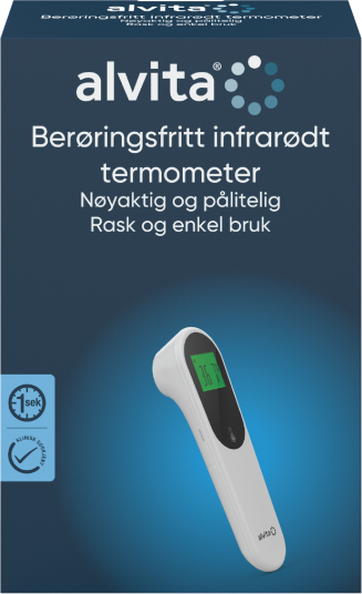 Alvita Infrarødt Termometer 1 stk.