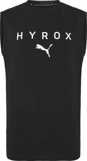 PUMA Unisex Puma X Hyrox Cutoff Tank Black M