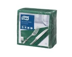 Serviet Tork 39X39 Cm 3-Lag Grøn,100 Stk/Pk
