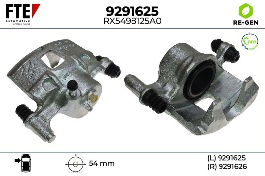 FTE 9291625 Bremsecaliper FTE 9291625 Bremsecaliper