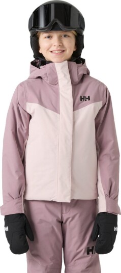 Helly Hansen Icelily Rosa Skijakke for Barn - Vanntett og Pustende